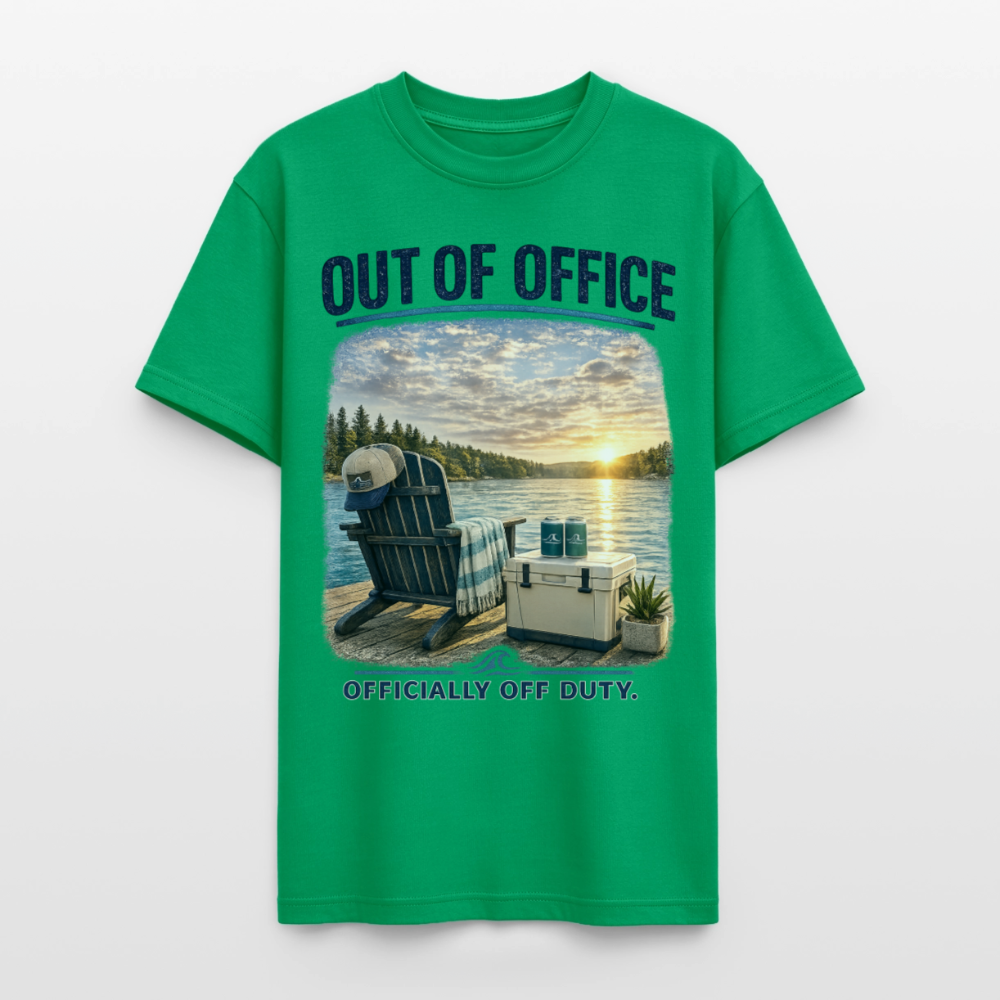 Out of Office™ Lake Life T-Shirt | Officially Off Duty™ - irish green