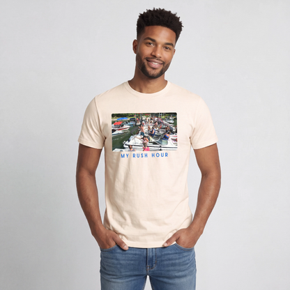 My Rush Hour Lake Life Tee - Unisex Sizing - natural