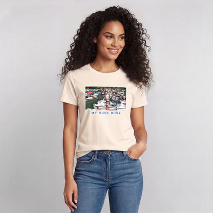 My Rush Hour Lake Life Tee - Unisex Sizing - natural