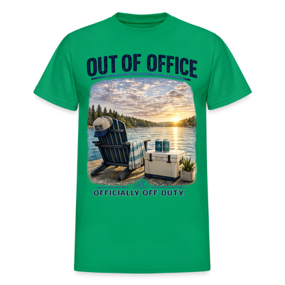 Out of Office™ Lake Life T-Shirt | Officially Off Duty™ - irish green