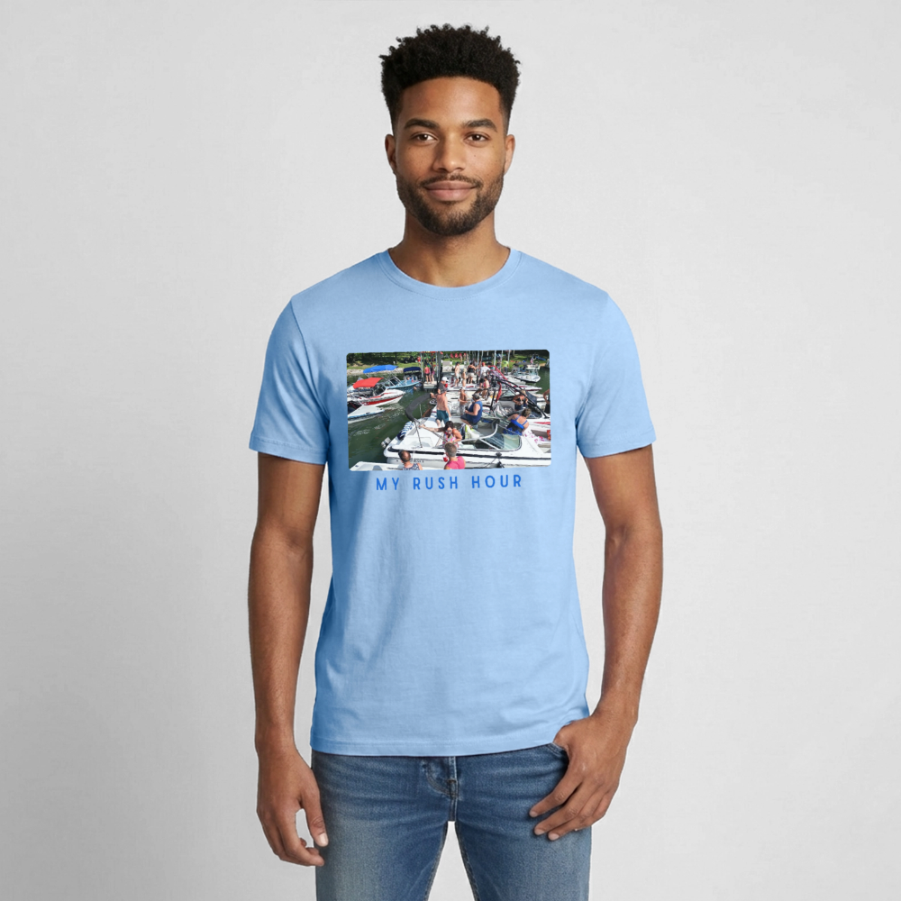 My Rush Hour Lake Life Tee - Unisex Sizing - light blue