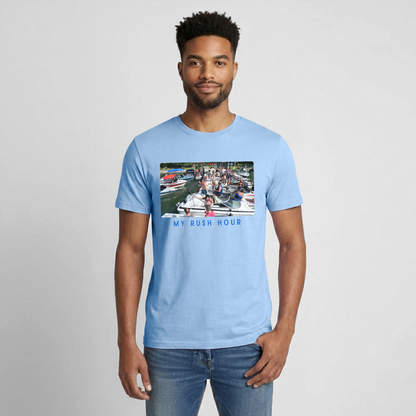 My Rush Hour Lake Life Tee - Unisex Sizing - light blue