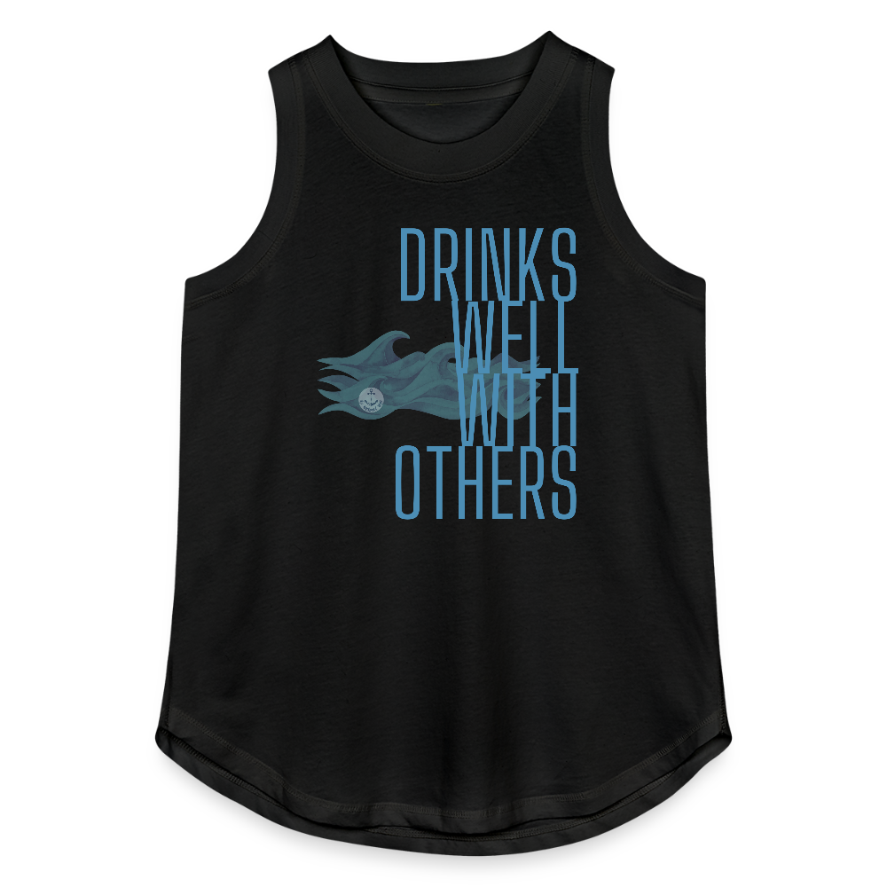 Drinks Well With Others Women's Lake Tank Top - black