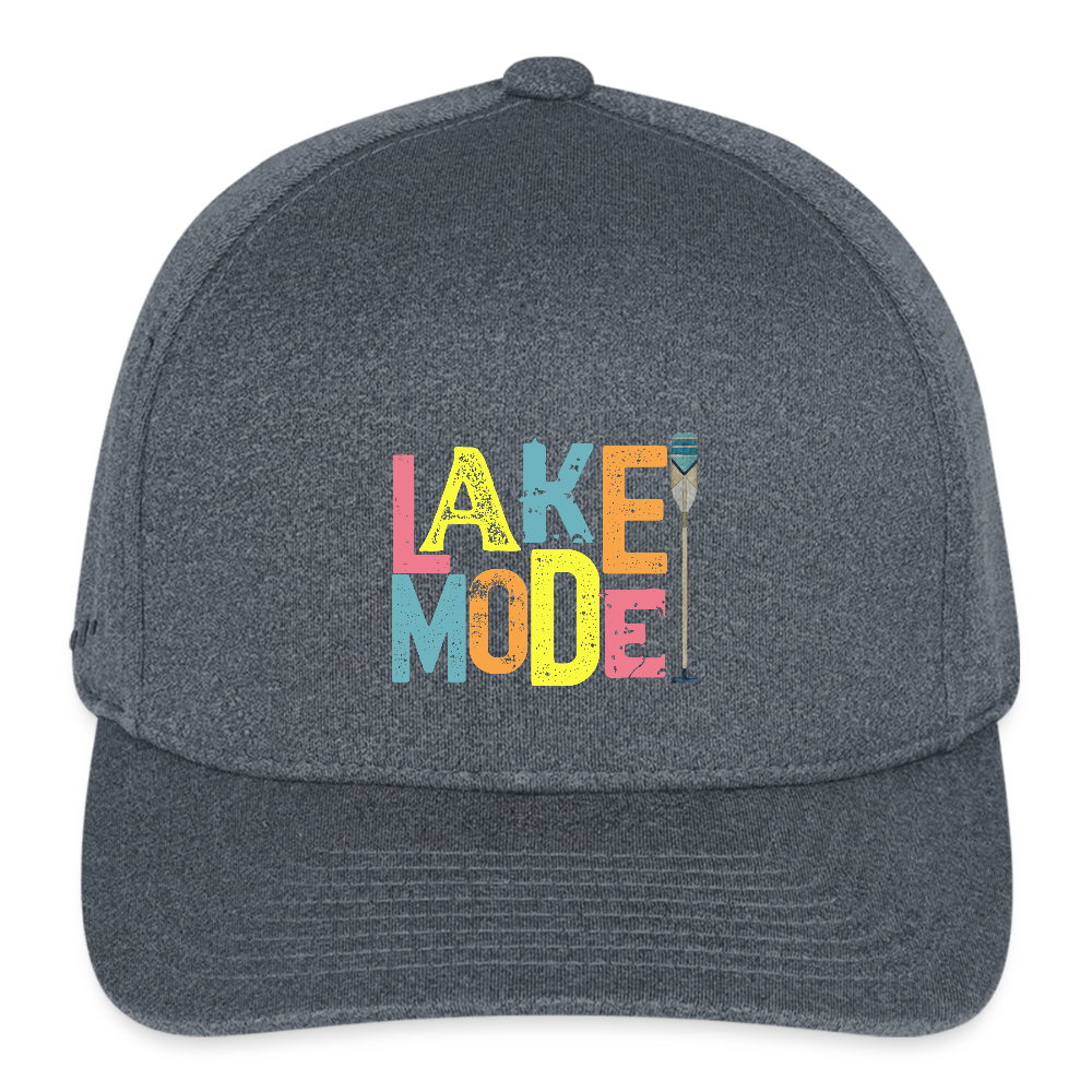 Lake Mode Flexfit Baseball Cap - dark heather gray