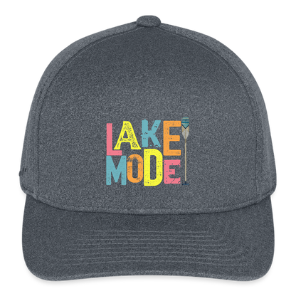 Lake Mode Flexfit Baseball Cap - dark heather gray