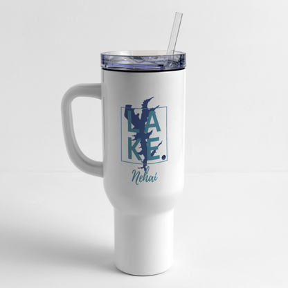 Lake Nehai 40 oz Travel Tumbler - white