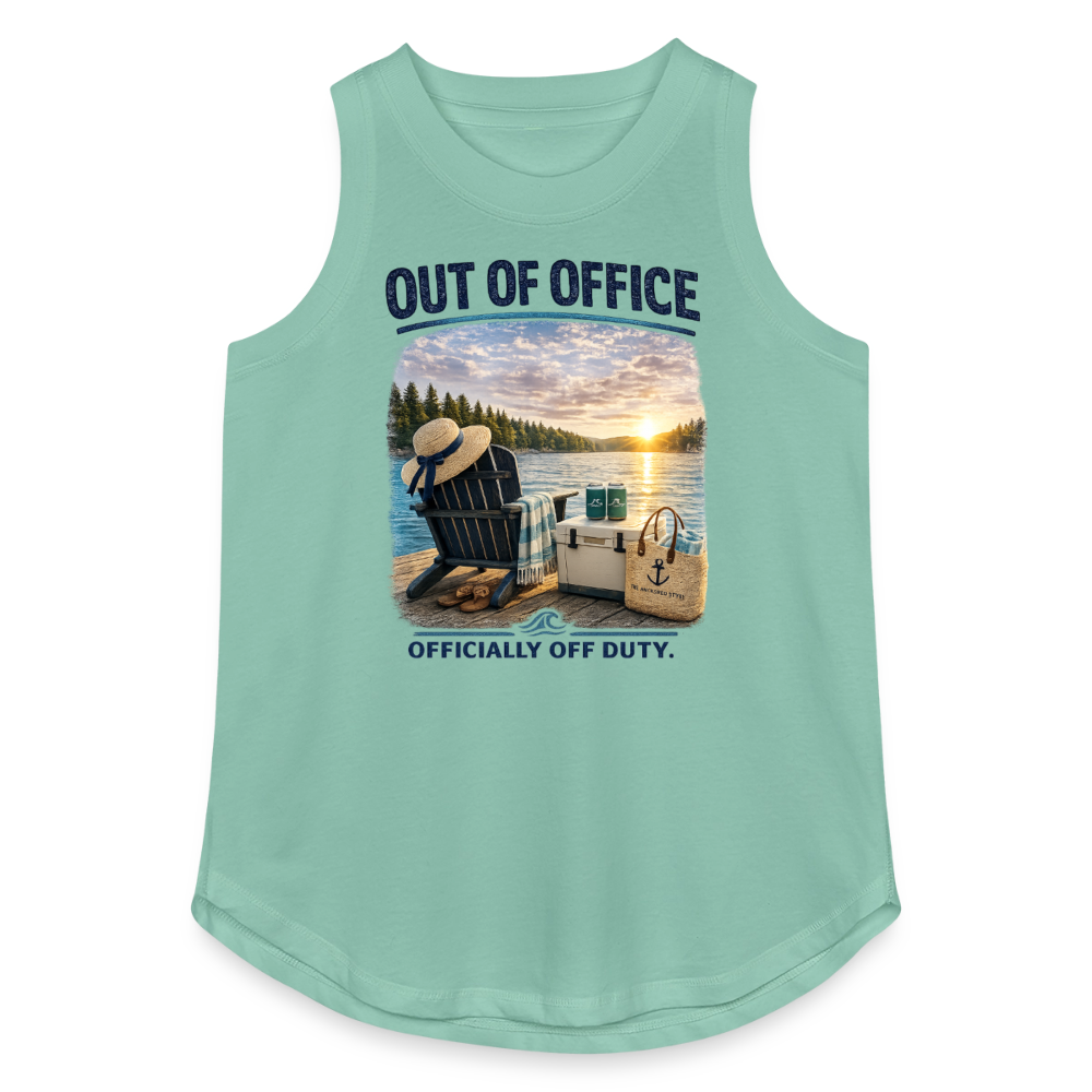 Out of Office™ Women's Lake Life Tank | Officially Off Duty™ - saltwater