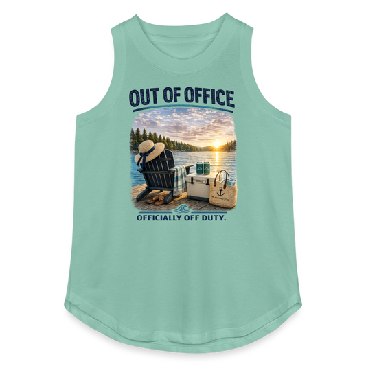 Out of Office™ Women's Lake Life Tank | Officially Off Duty™ - saltwater