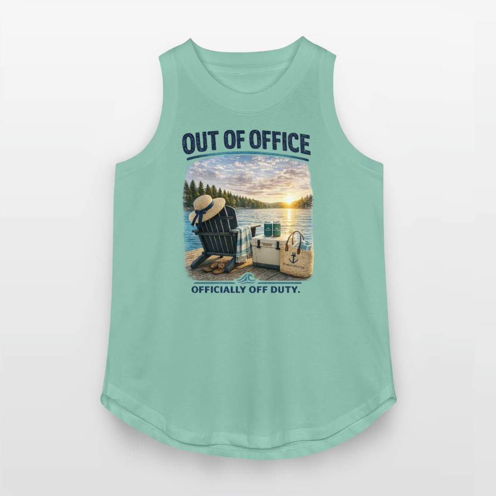 Out of Office™ Women's Lake Life Tank | Officially Off Duty™ - saltwater