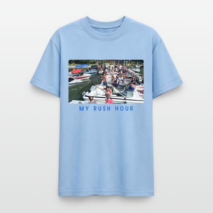 My Rush Hour Lake Life Tee - Unisex Sizing - light blue