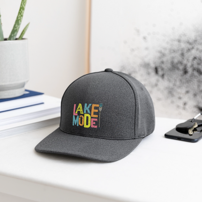 Lake Mode Flexfit Baseball Cap - dark heather gray