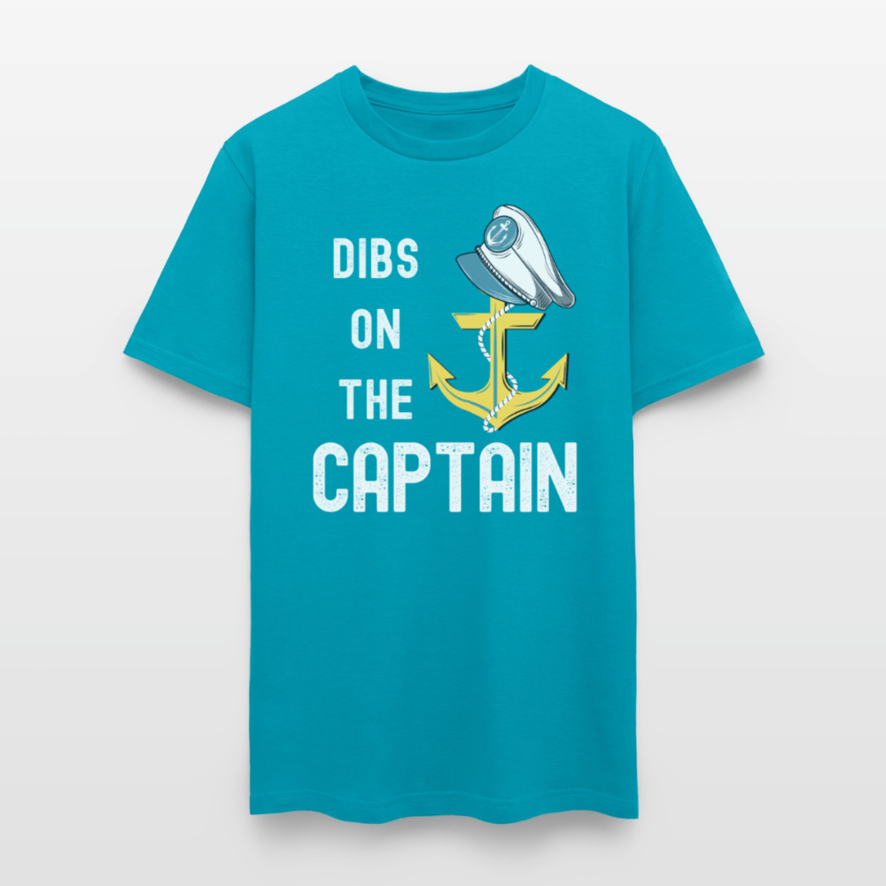 Dibs on the Captain Unisex Super Soft Tee - turquoise