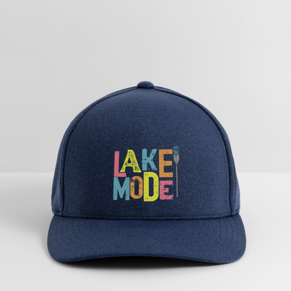 Lake Mode Flexfit Baseball Cap - heather navy