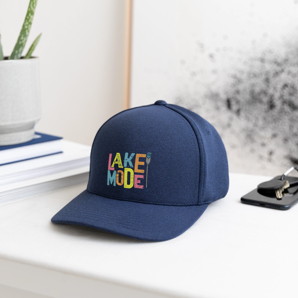 Lake Mode Flexfit Baseball Cap - heather navy