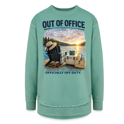 Out of Office™ Women's Lake Life Sweatshirt | Officially Off Duty™ - saltwater