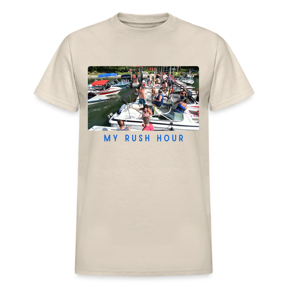 My Rush Hour Lake Life Tee - Unisex Sizing - Sand