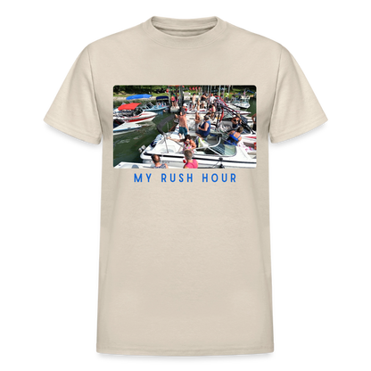 My Rush Hour Lake Life Tee - Unisex Sizing - Sand