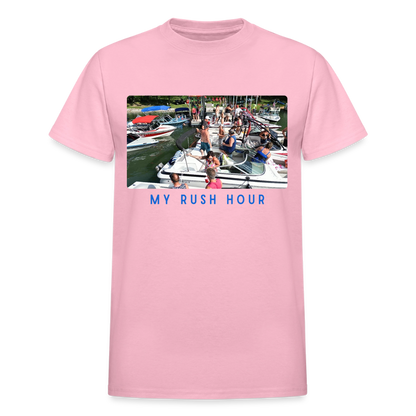 My Rush Hour Lake Life Tee - Unisex Sizing - light pink