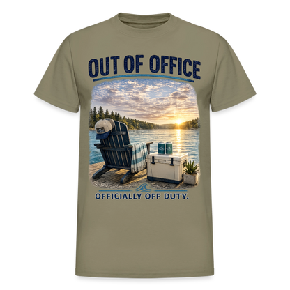 Out of Office™ Lake Life T-Shirt | Officially Off Duty™ - prairie dust