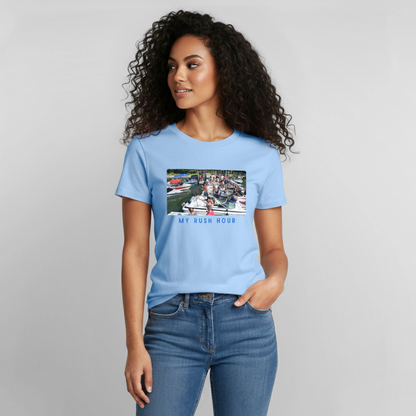 My Rush Hour Lake Life Tee - Unisex Sizing - light blue
