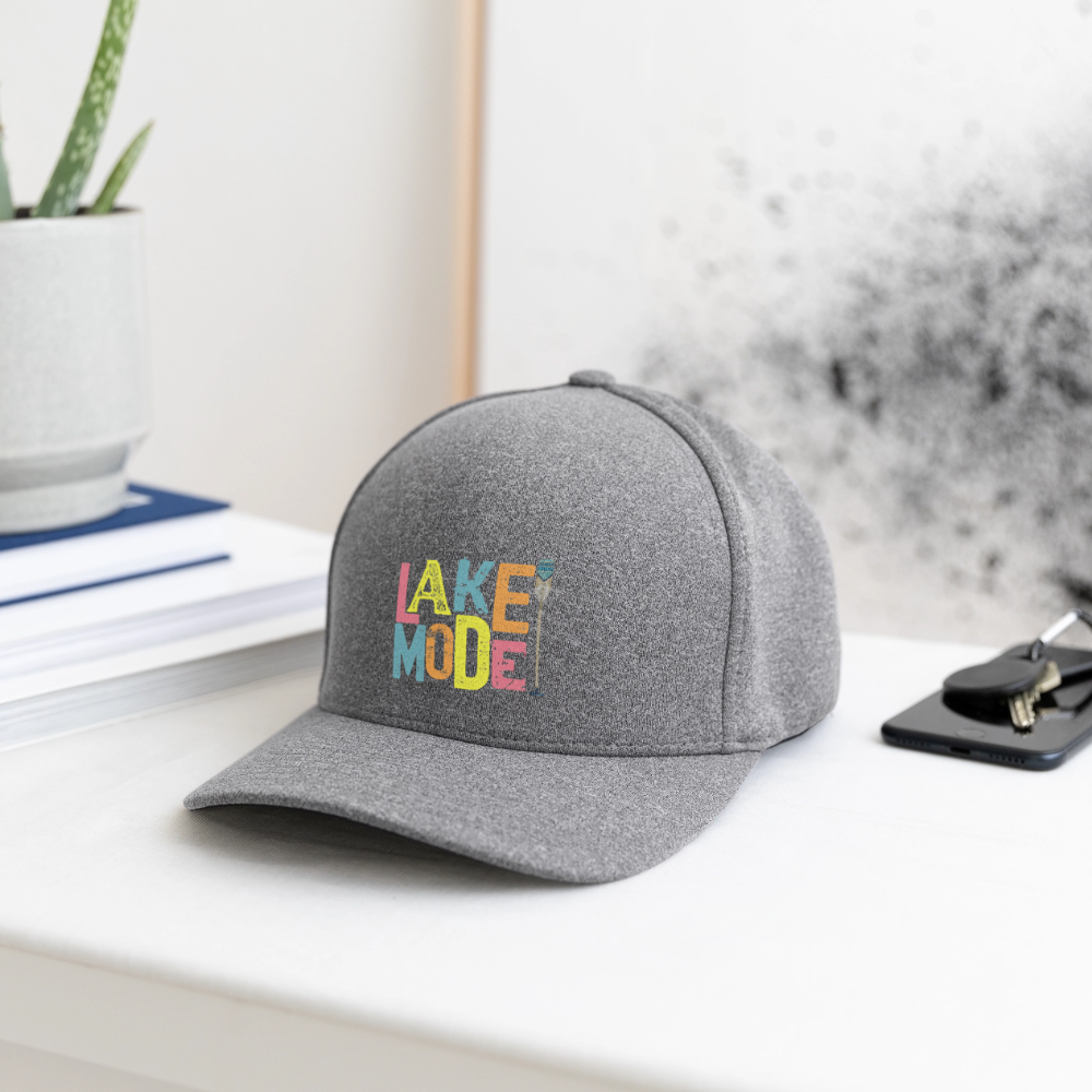 Lake Mode Flexfit Baseball Cap - light heather gray