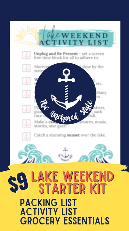 The Ultimate Lake Weekend Starter Kit