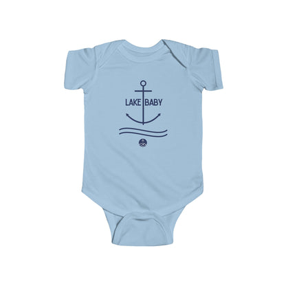 Lake Baby Infant Bodysuit – Nautical Anchor Baby Onesie