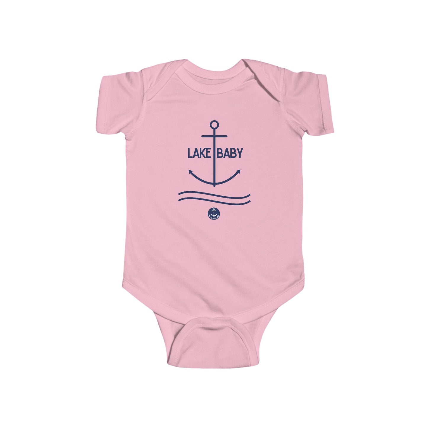 Lake Baby Infant Bodysuit – Nautical Anchor Baby Onesie