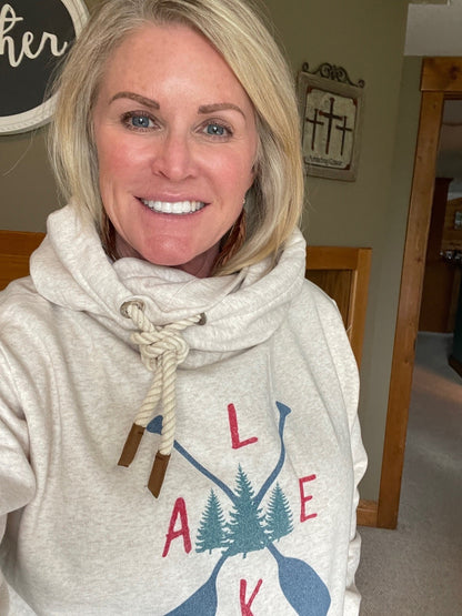 Women's Lake Hoodie Sweatshirt, Lake Life Hoodie with Pockets