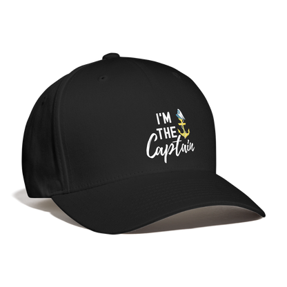 I'm the Captain Flexfit Fitted Hat - black