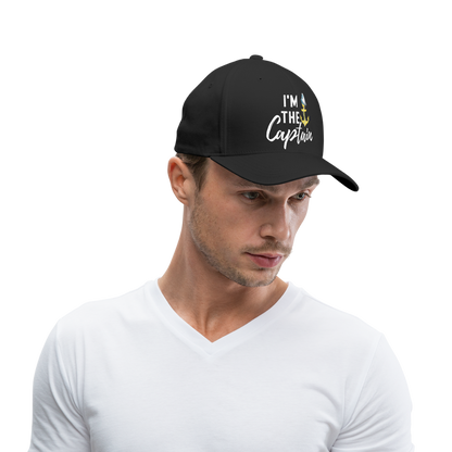 I'm the Captain Flexfit Fitted Hat - black