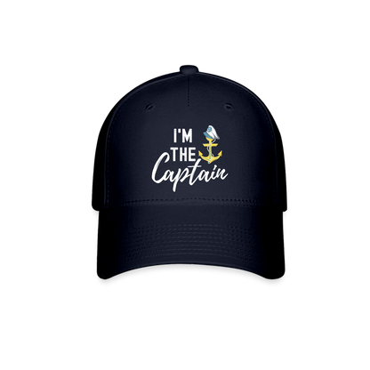 I'm the Captain Flexfit Fitted Hat - navy