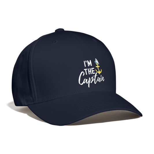 I'm the Captain Flexfit Fitted Hat - navy