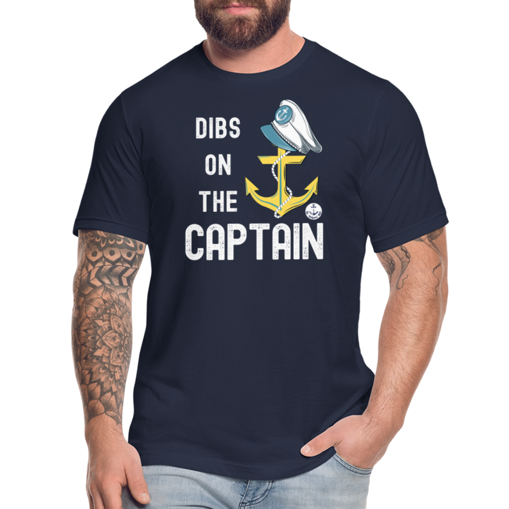 Dibs on the Captain Unisex Super Soft Tee - navy