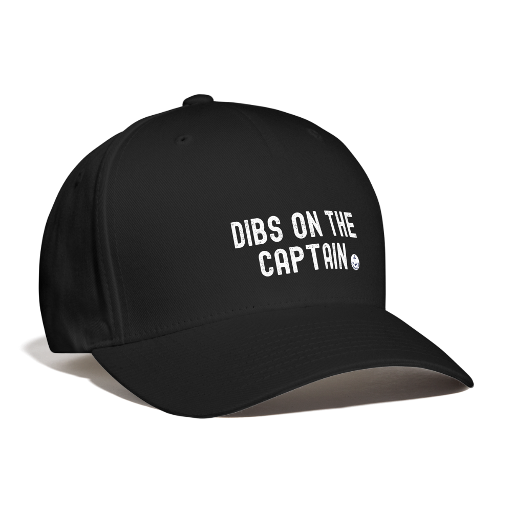 Dibs on the Captain Flexfit Baseball Cap - black