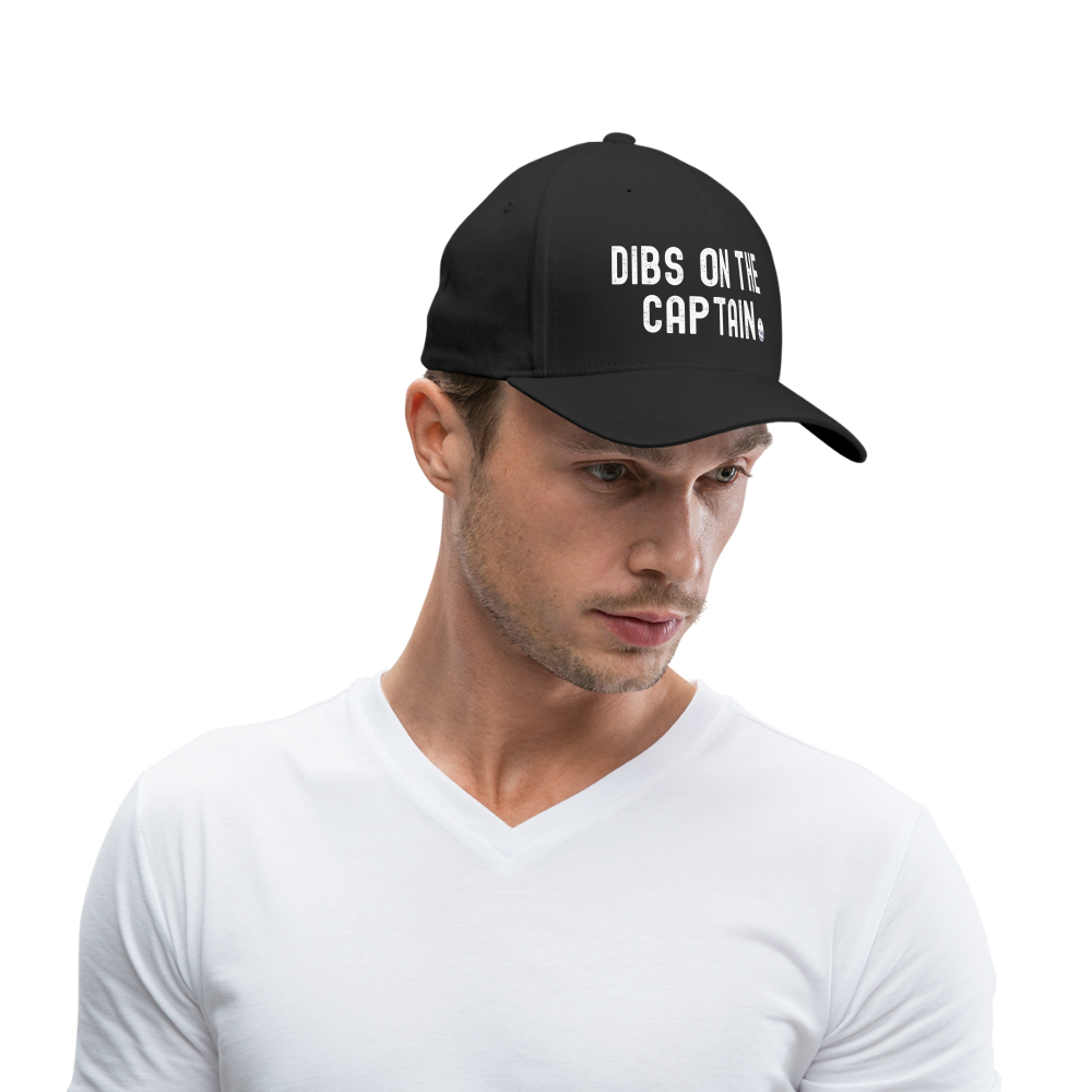 Dibs on the Captain Flexfit Baseball Cap - black