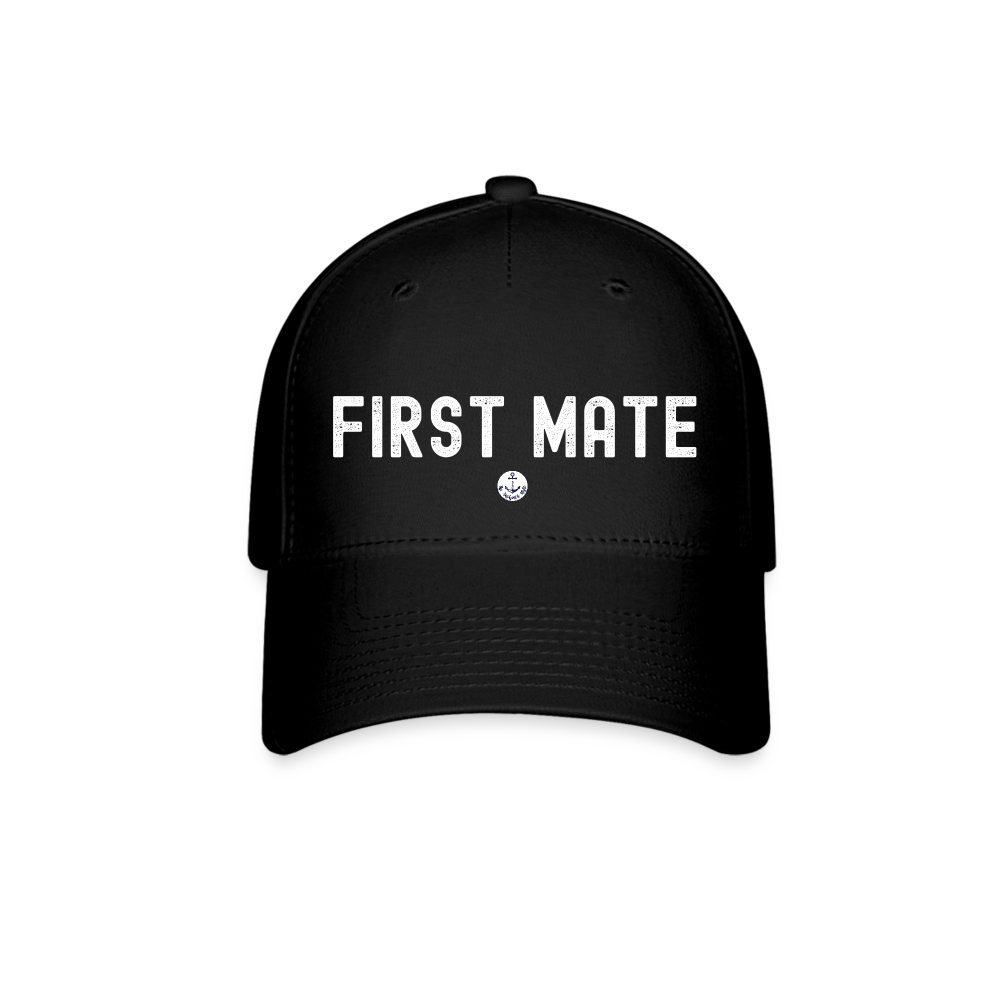 First Mate Flexfit Baseball Cap - black