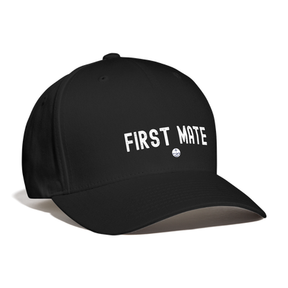 First Mate Flexfit Baseball Cap - black