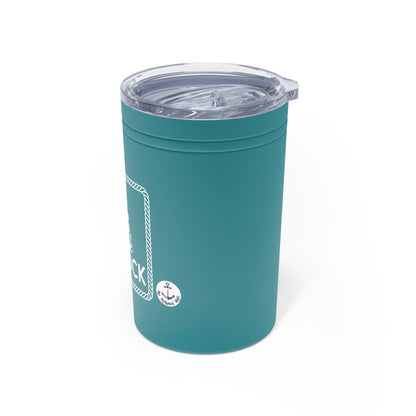 Dock O'Clock Insulated 11 oz Tumbler & 12 Can Insulator (2-in-1)