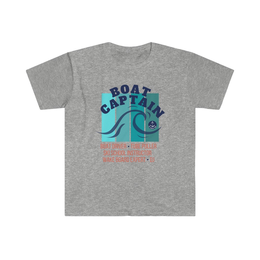 Boat Captain Unisex Lake Tee