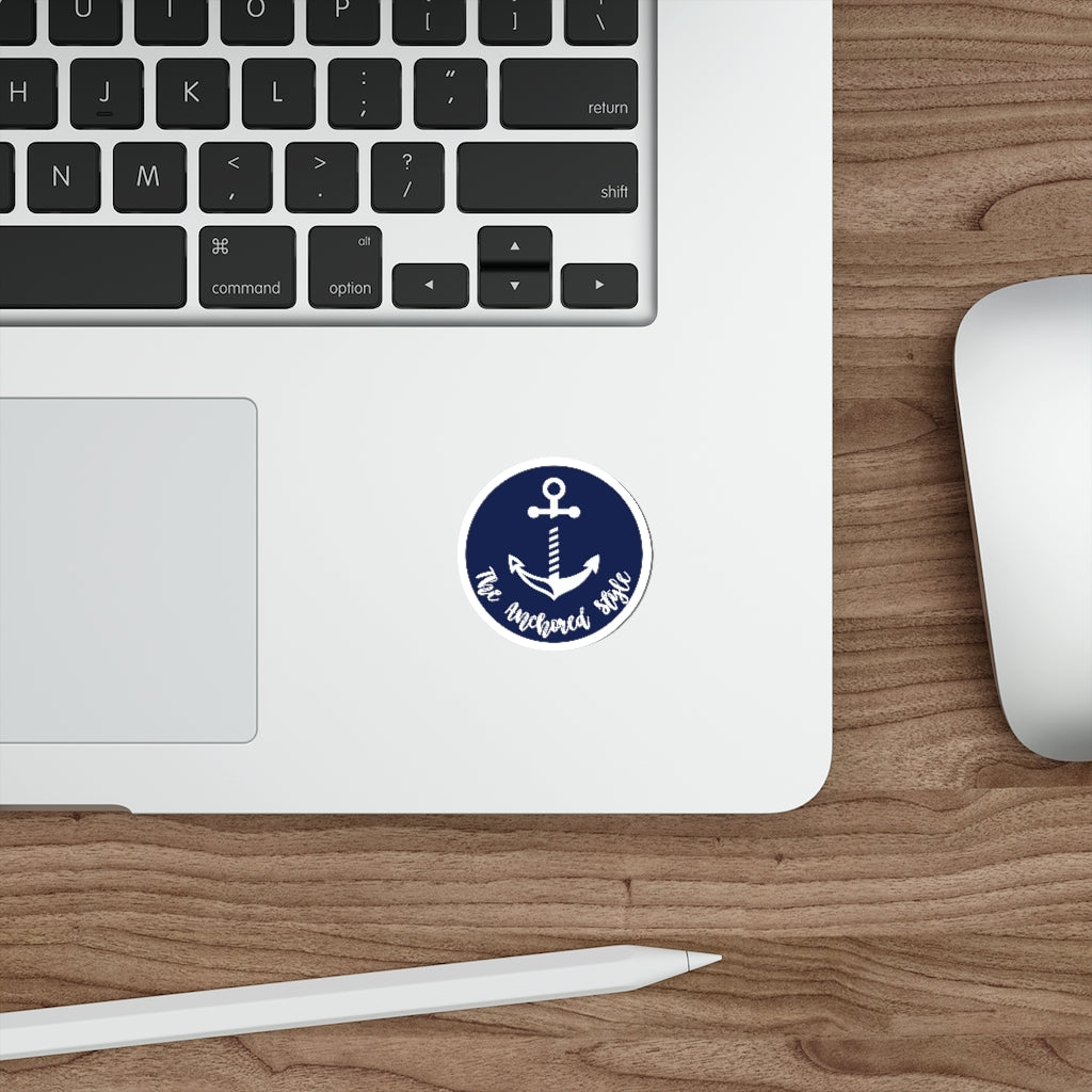The Anchored Style Die-Cut Stickers