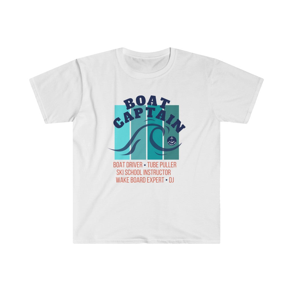 Boat Captain Unisex Lake Tee