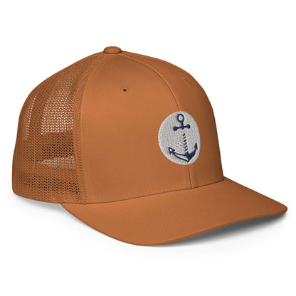 Anchor Closed-back Trucker Cap Lake Hat