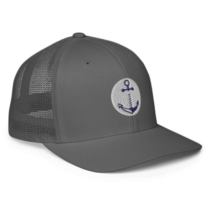 Anchor Closed-back Trucker Cap Lake Hat