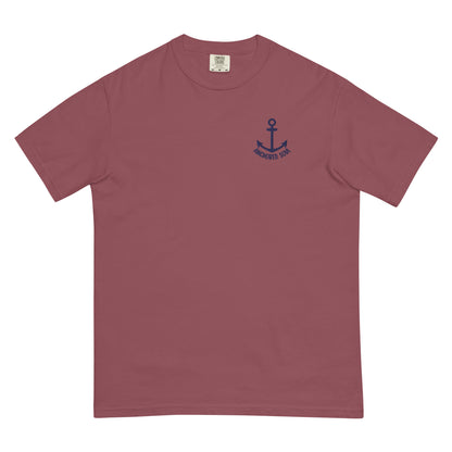 Anchored Soul Embroidered Unisex Comfy Lake Tee