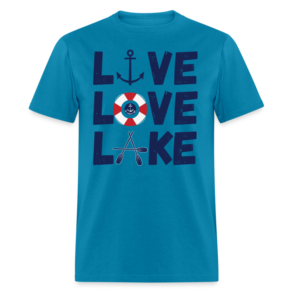 Live Love Lake Everyday Lake Tee - turquoise