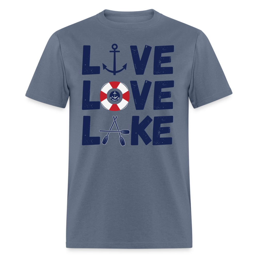 Live Love Lake Everyday Lake Tee - denim