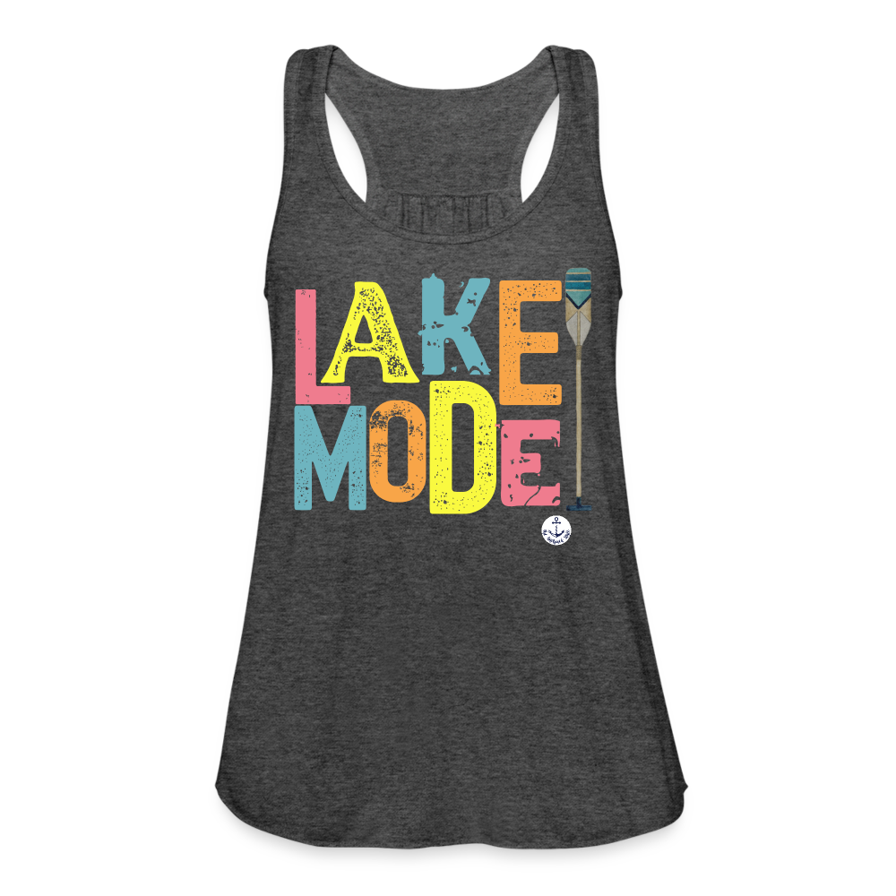 Lake Mode Flowy Lake Tank Top - deep heather