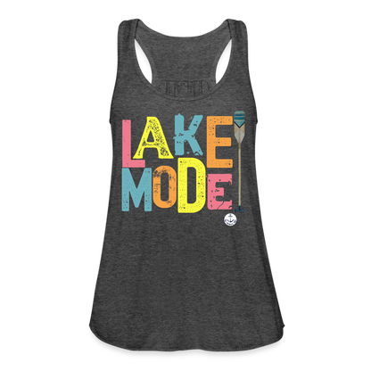 Lake Mode Flowy Lake Tank Top - deep heather