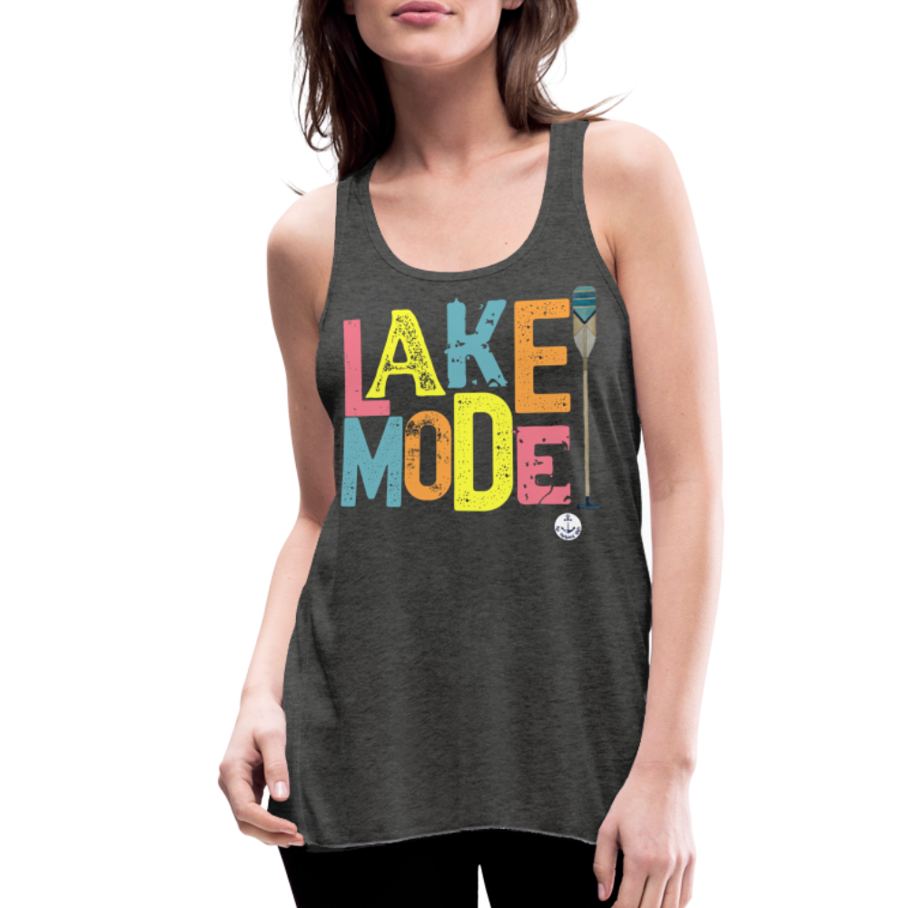 Lake Mode Flowy Lake Tank Top - deep heather